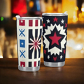 "Star-Powered" Patriotic Tumbler (20oz)| Iron Phoenix GHG - Image 3