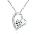 Sentimental Gift Necklace for Her | Custom Heart Pendant - Image 3
