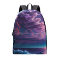 Purple Sunset Backpack | Calming Seascape School Bag - Image 1
