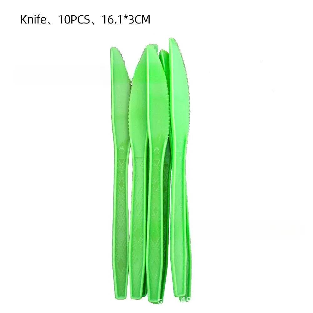 Summer Hawaiian Pineapple Leaf Tableware Set - Eco Gamer Party Gear - Iron Phoenix GHG