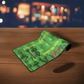 Survival Mode Desk Mat | Pixel Block World Gaming Mouse Pad - Image 4