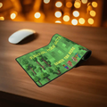 Survival Mode Desk Mat | Pixel Block World Gaming Mouse Pad - Image 5