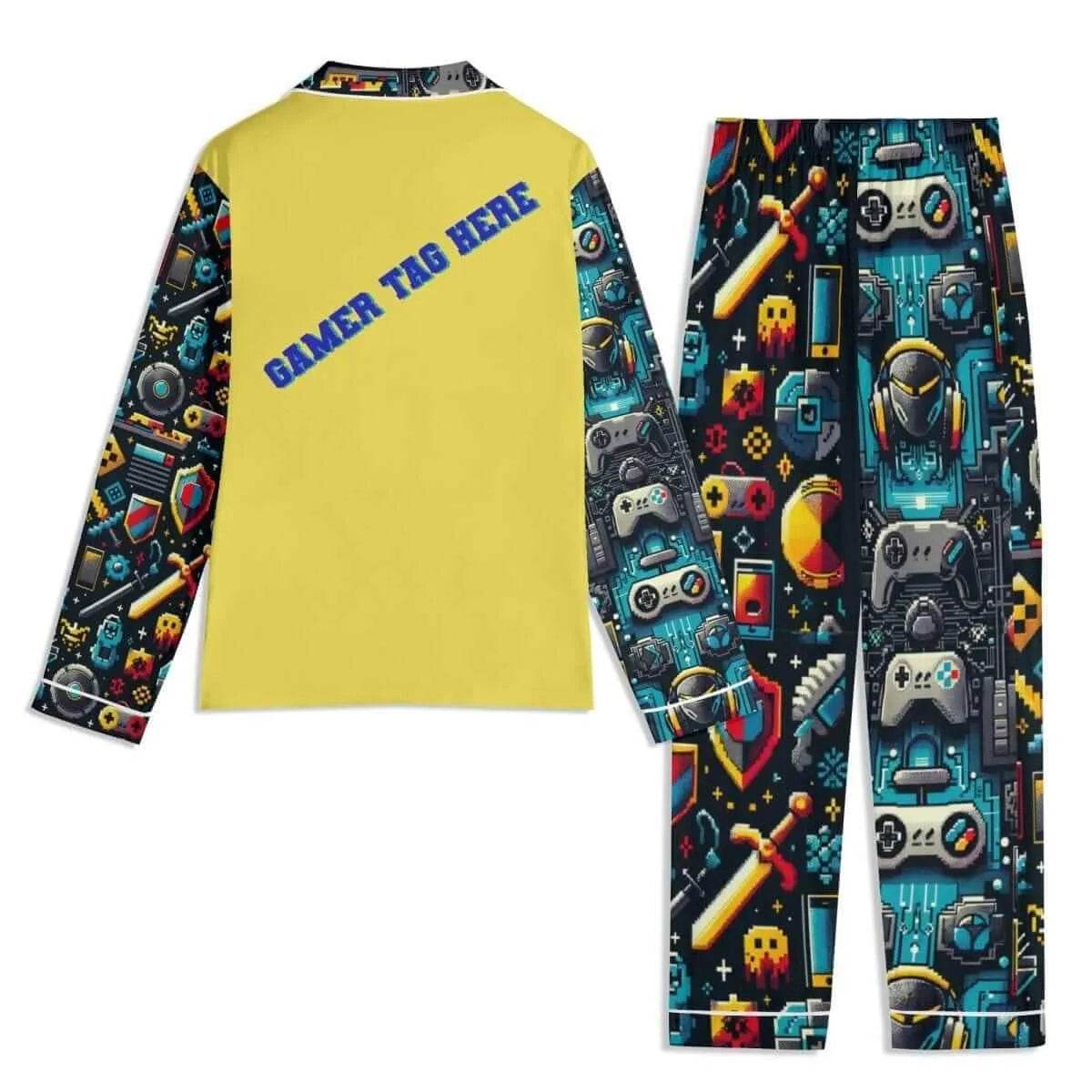 Teal Yellow Unisex Nightwear (by Iron Phoenix GHG) 2025 - Iron Phoenix GHG
