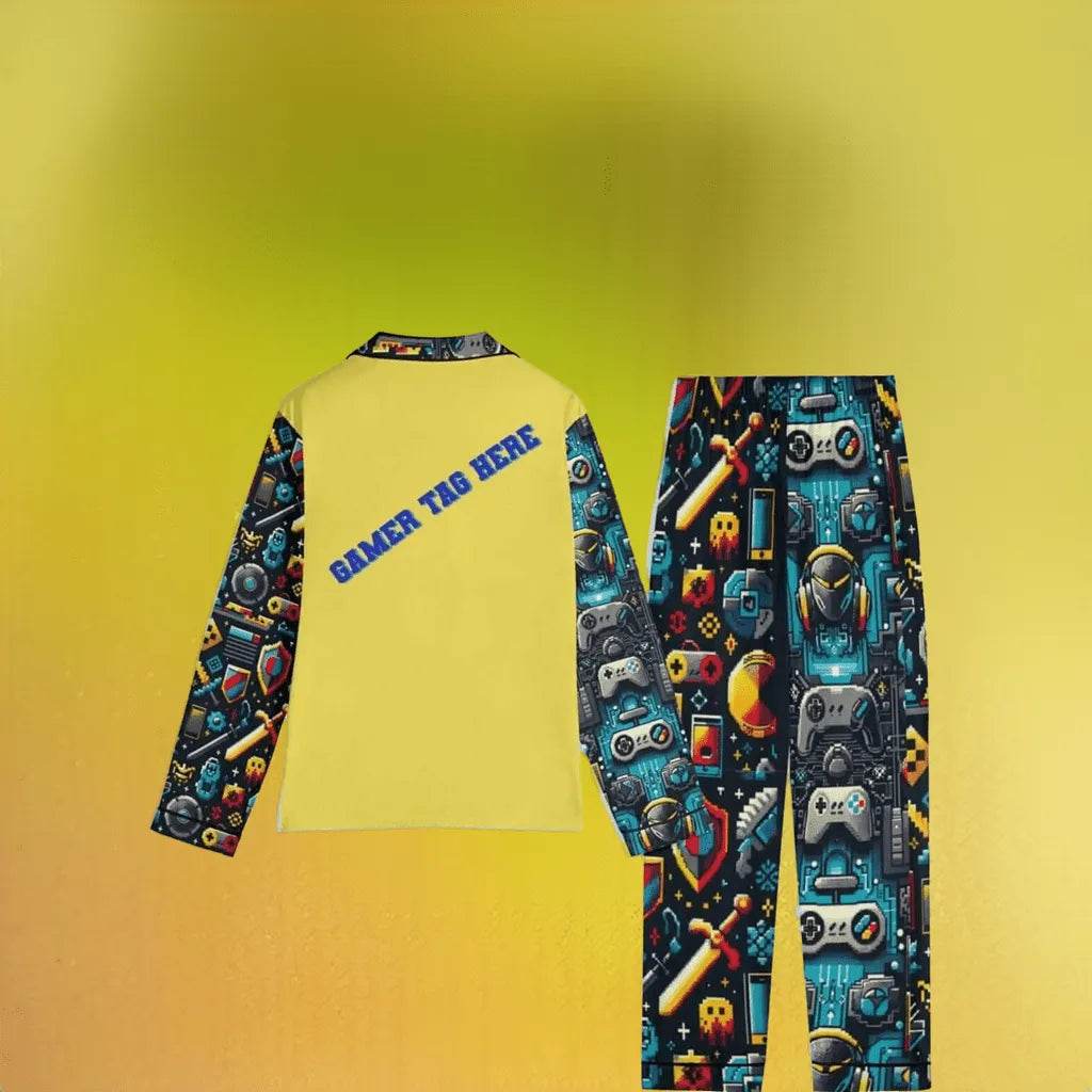 Teal Yellow Unisex Nightwear (by Iron Phoenix GHG) 2025 - Iron Phoenix GHG