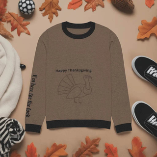 Thanksgiving Turkey Sweater for Holiday Fun - Iron Phoenix GHG