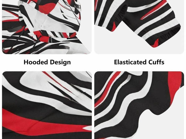 Kinetic Swirl Lightweight Gamer Hoodie - Eco Style