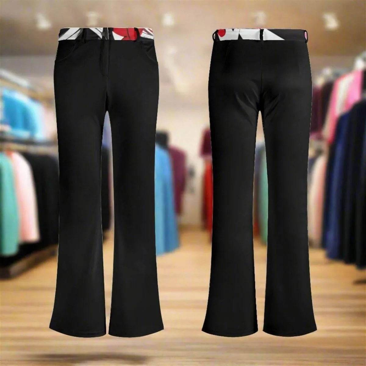 Timeless Trio Women’s Flare Pants - Stylish Chic - Iron Phoenix GHG