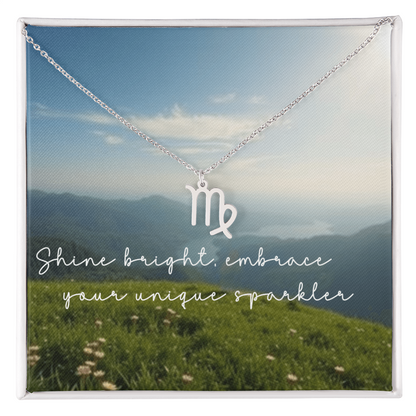 Zodiac Symbol Pendant Necklace - Personalized Astrology Jewelry for Unique Style