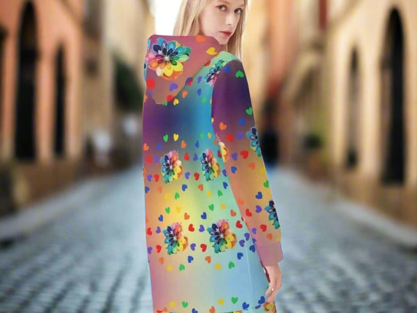 "Cosmic Sprite" Celestial Hoodie Dress | Iron Phoenix GHG