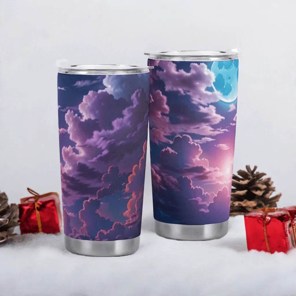 Twilight Sky Tumbler - Gaming, Sports & Calm Comfort - Iron Phoenix GHG