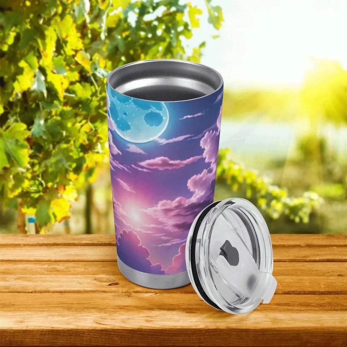 Twilight Sky Tumbler - Gaming, Sports & Calm Comfort - Iron Phoenix GHG