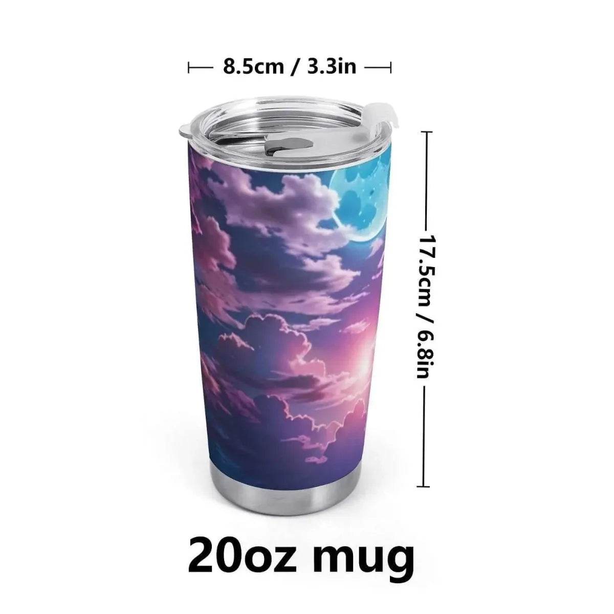 Twilight Sky Tumbler - Gaming, Sports & Calm Comfort - Iron Phoenix GHG