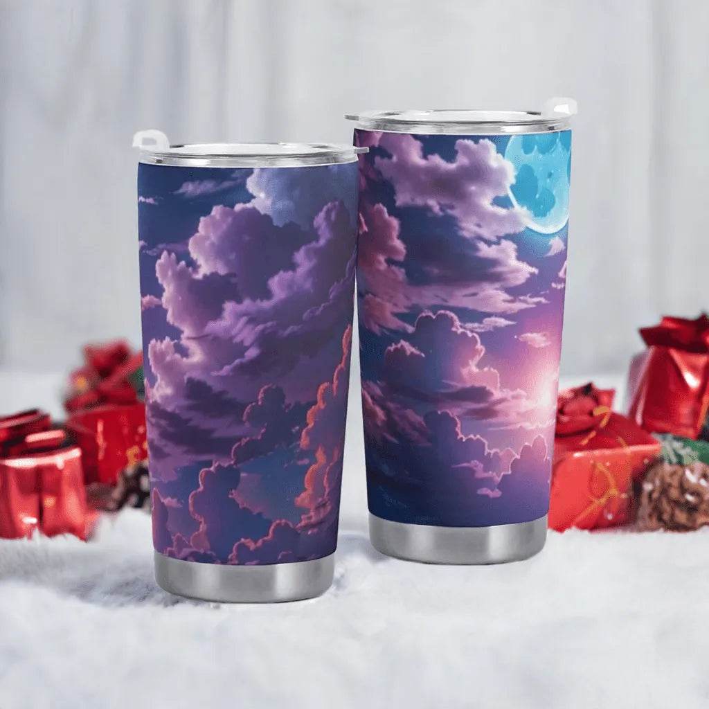 Twilight Sky Tumbler - Gaming, Sports & Calm Comfort - Iron Phoenix GHG