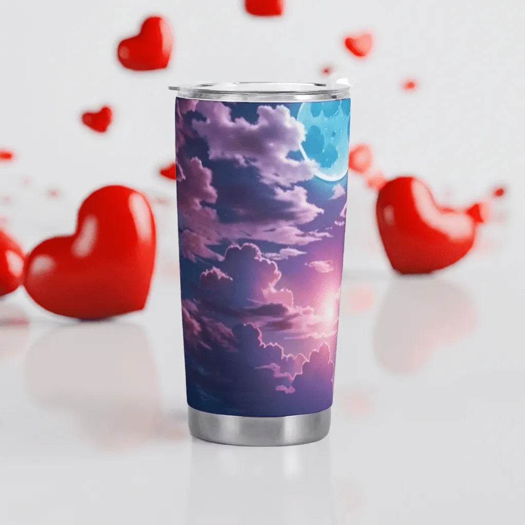 Twilight Sky Tumbler - Gaming, Sports & Calm Comfort - Iron Phoenix GHG