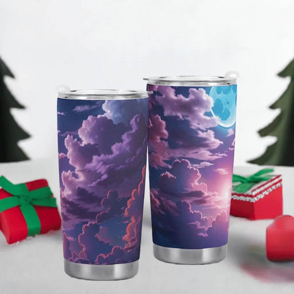 Twilight Sky Tumbler - Gaming, Sports & Calm Comfort - Iron Phoenix GHG