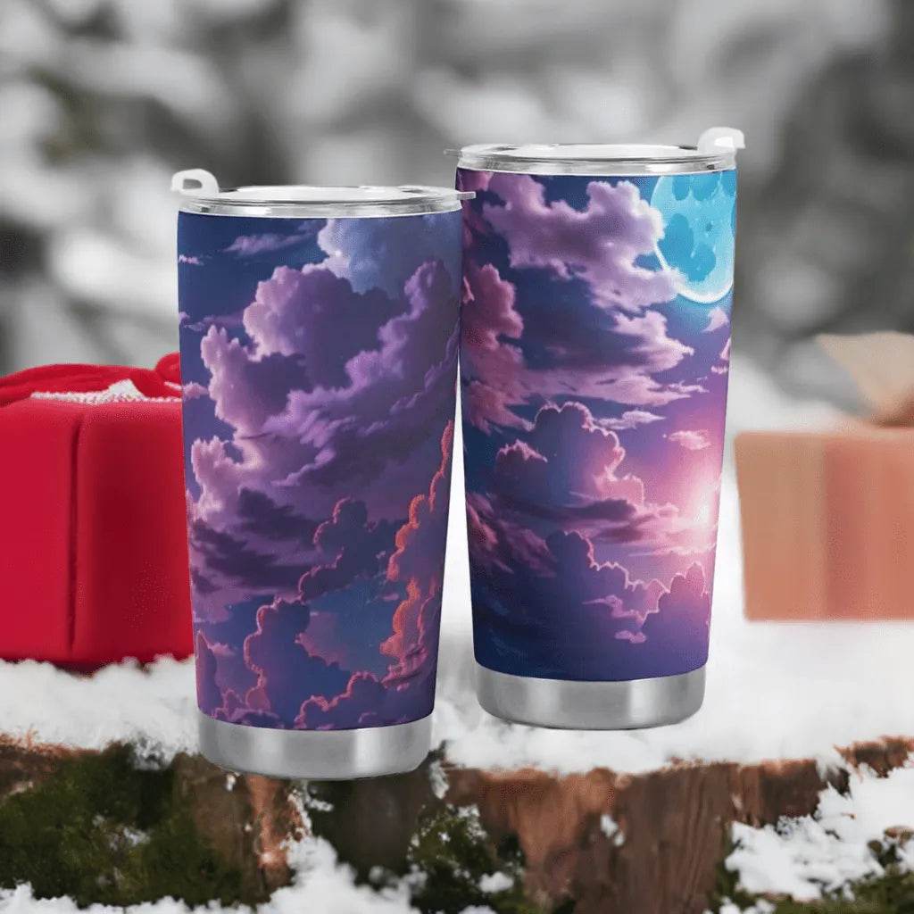 Twilight Sky Tumbler - Gaming, Sports & Calm Comfort - Iron Phoenix GHG