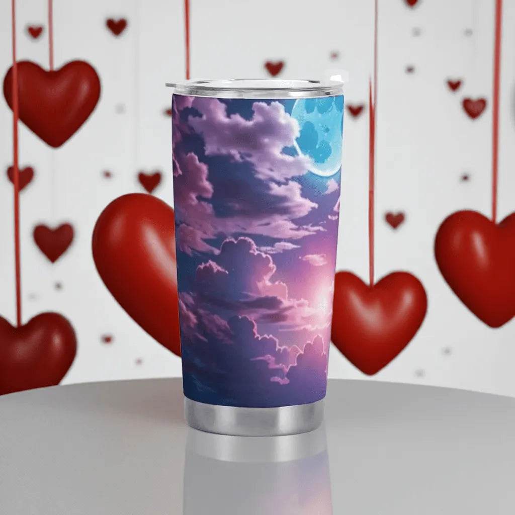 Twilight Sky Tumbler - Gaming, Sports & Calm Comfort - Iron Phoenix GHG