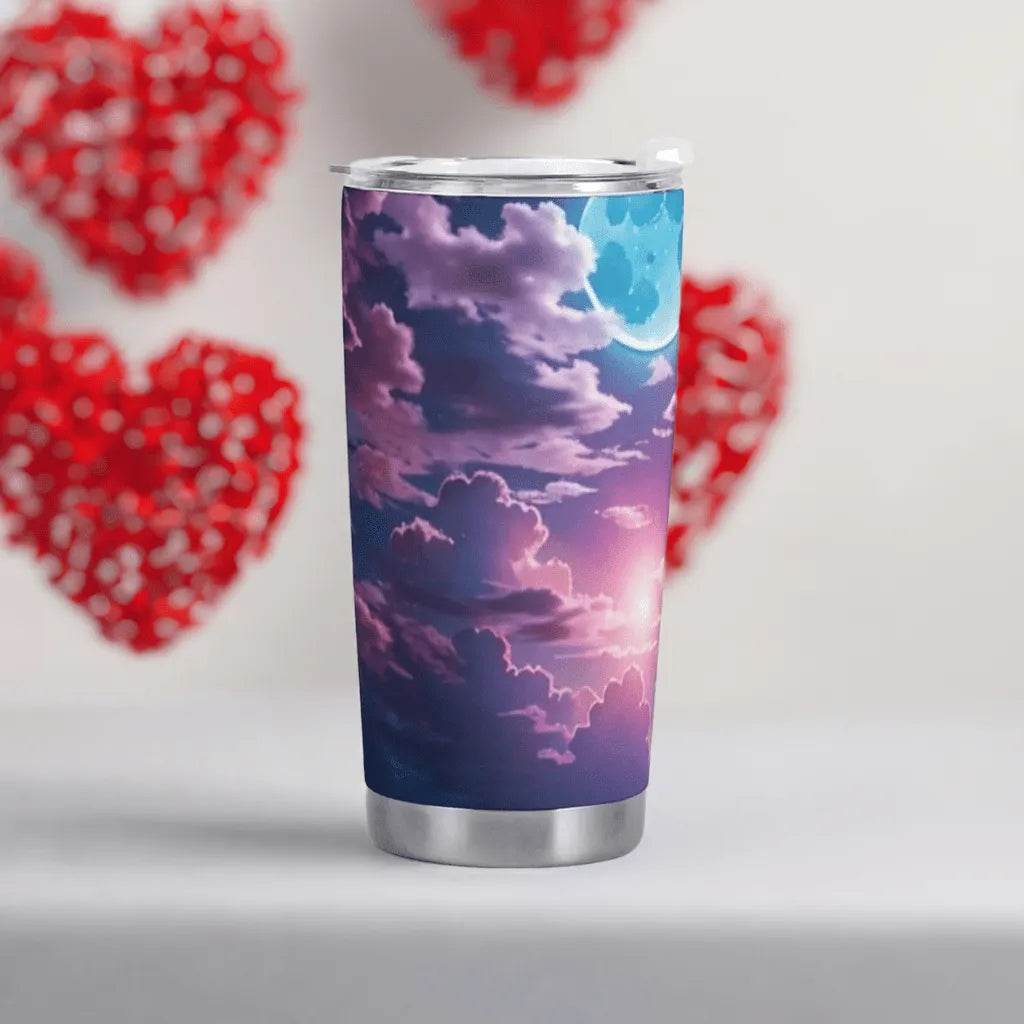 Twilight Sky Tumbler - Gaming, Sports & Calm Comfort - Iron Phoenix GHG