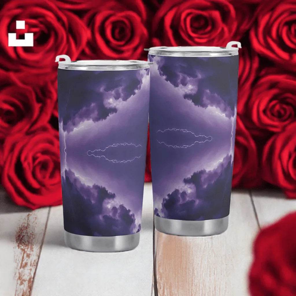 Twilight Thunder Mug - Gaming, Sports & Calm Comfort - Iron Phoenix GHG