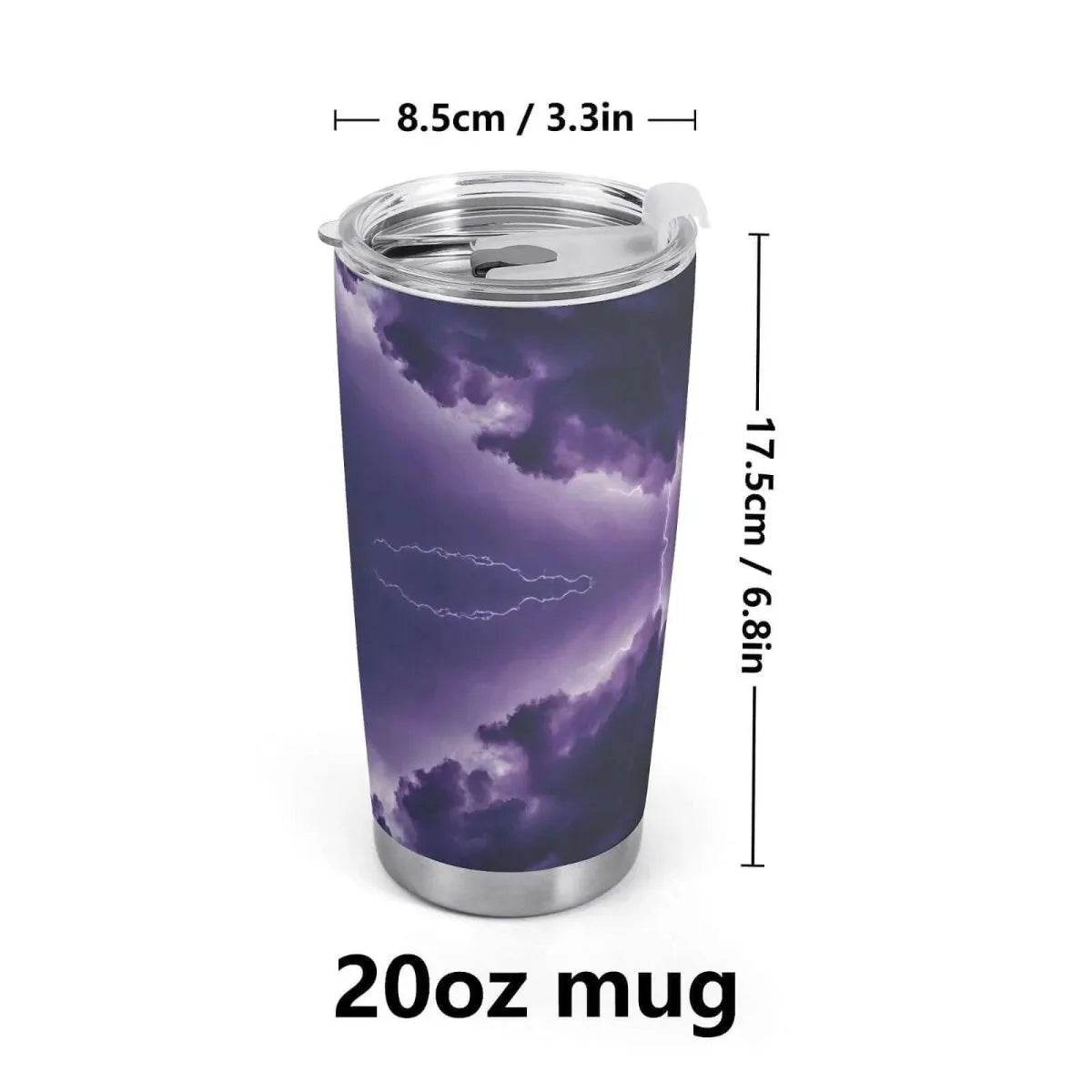 Twilight Thunder Mug - Gaming, Sports & Calm Comfort - Iron Phoenix GHG