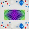 "Electric Grid" Quick-Dry Beach Towel| Iron Phoenix GHG - Image 4