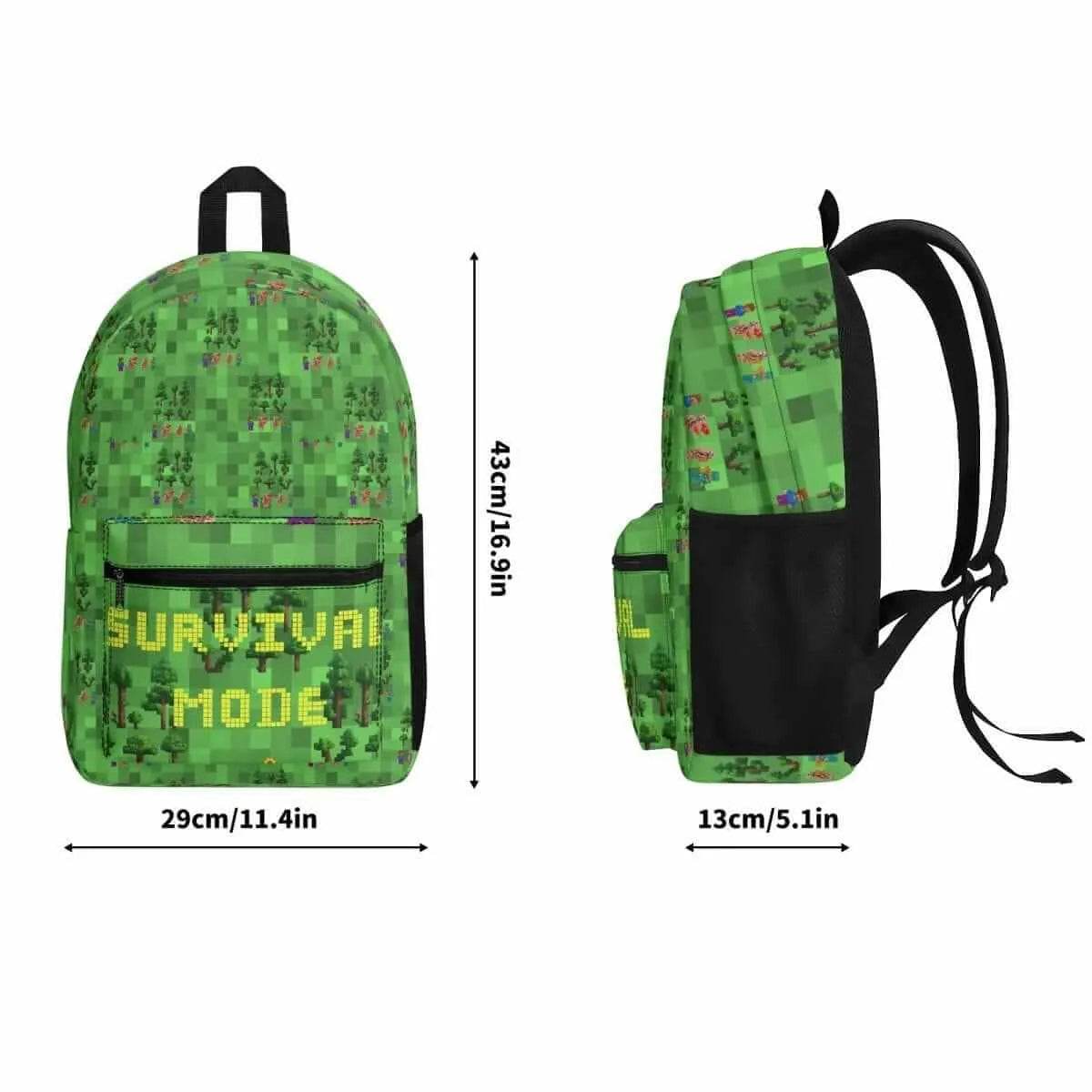 Vintage Survival Game Backpack for Outdoor Adventures - Durable Stylish Gear - Iron Phoenix GHG