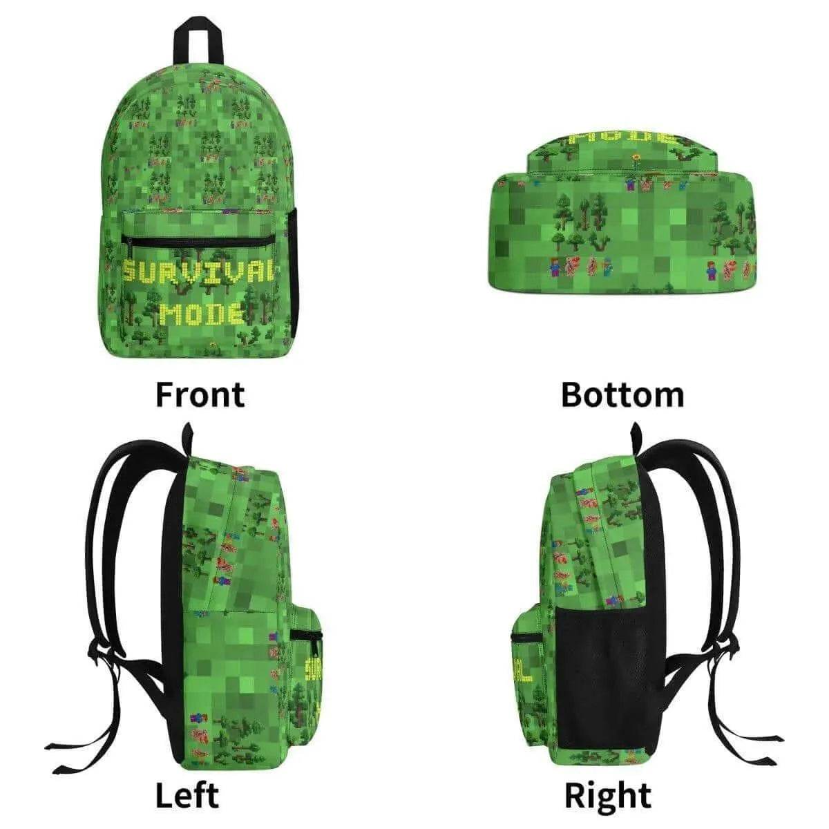 Vintage Survival Game Backpack for Outdoor Adventures - Durable Stylish Gear - Iron Phoenix GHG