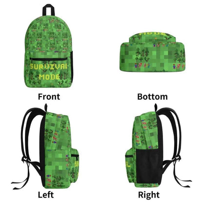 Vintage Survival Game Backpack for Outdoor Adventures - Durable Stylish Gear - Iron Phoenix GHG