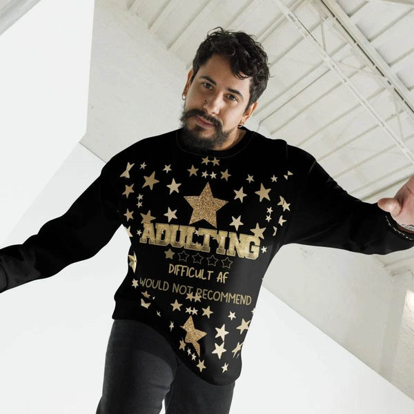 Vintage Ugly Christmas Sweater, Sarcastic, Eco-Friendly Fun - Iron Phoenix GHG