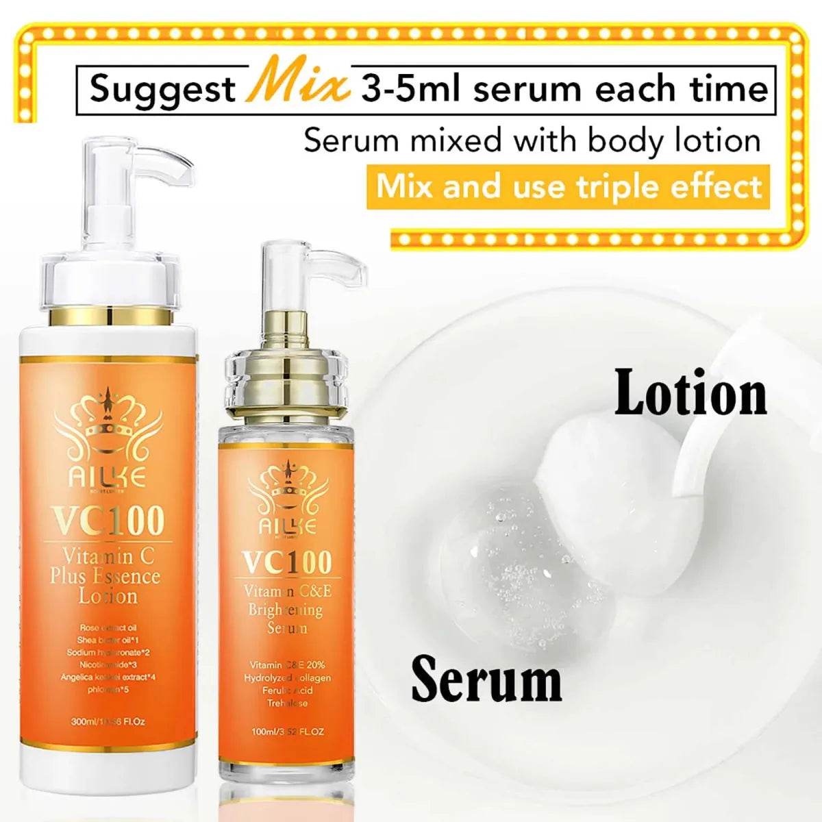 Vitamin C Whitening Kit, Adult Skin Glow - Iron Phoenix GHG