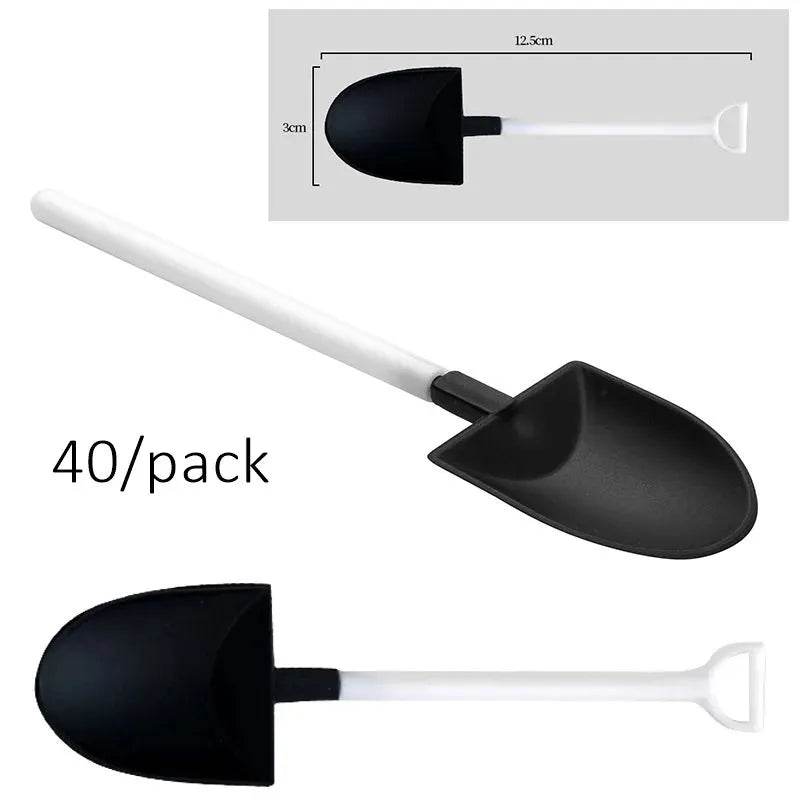 Wave-Design Disposable Spoons - Eco Gamer Party Gear - Iron Phoenix GHG