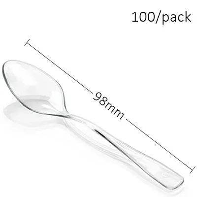 Wave-Design Disposable Spoons - Eco Gamer Party Gear - Iron Phoenix GHG