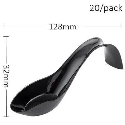 Wave-Design Disposable Spoons - Eco Gamer Party Gear - Iron Phoenix GHG
