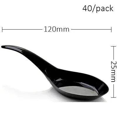 Wave-Design Disposable Spoons - Eco Gamer Party Gear - Iron Phoenix GHG