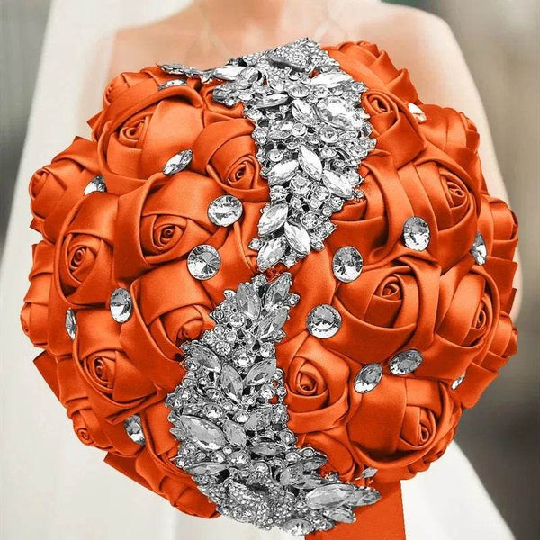 Wedding Bouquet - Multi-Color Eco Silk - Iron Phoenix GHG