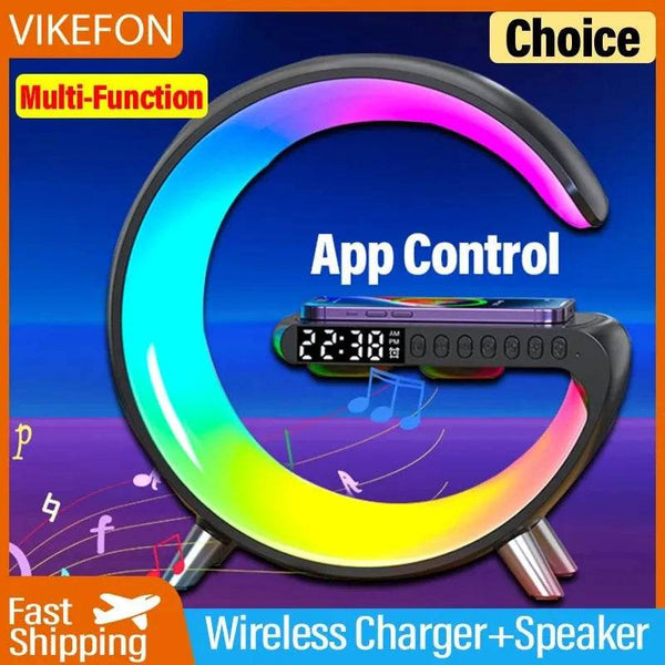 Wireless Charger - 15W Eco RGB Speaker Big G - Iron Phoenix GHG