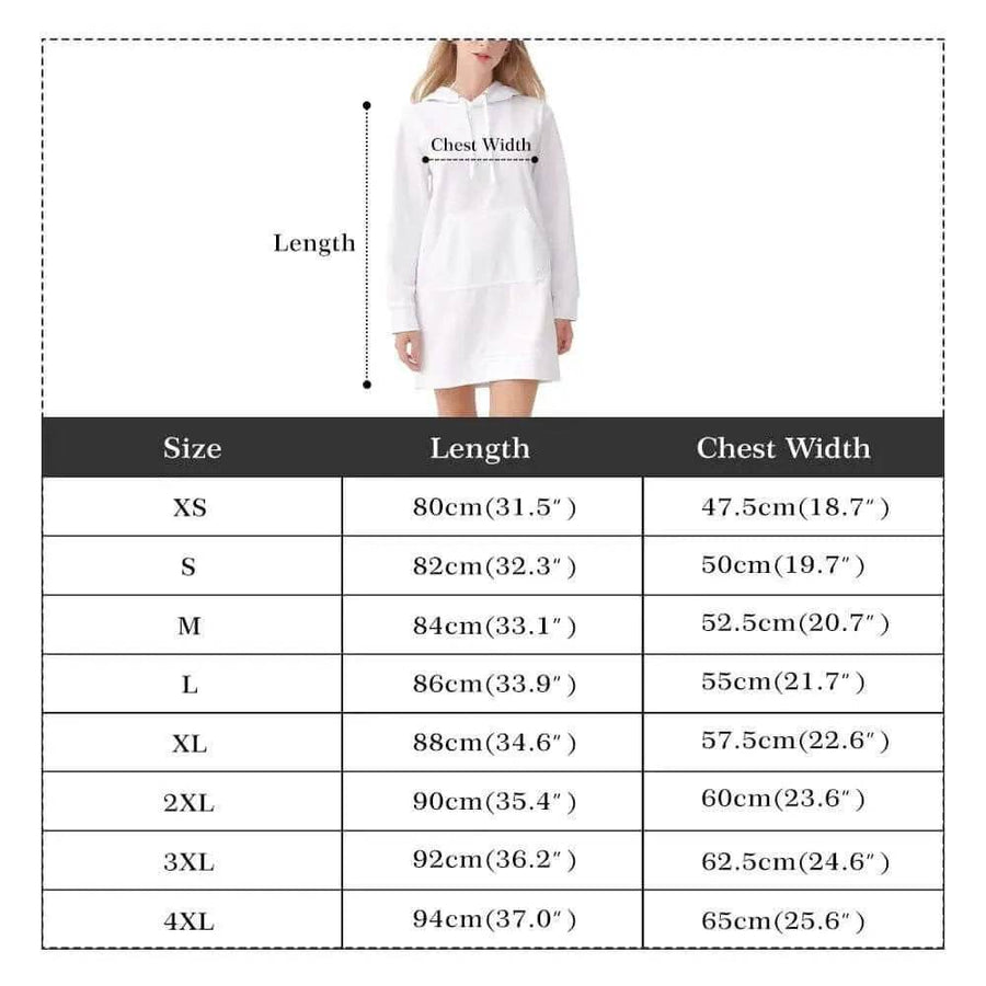Geometric Print Hoodie Dress (4 Styles)| Iron Phoenix GHG - Iron Phoenix GHG