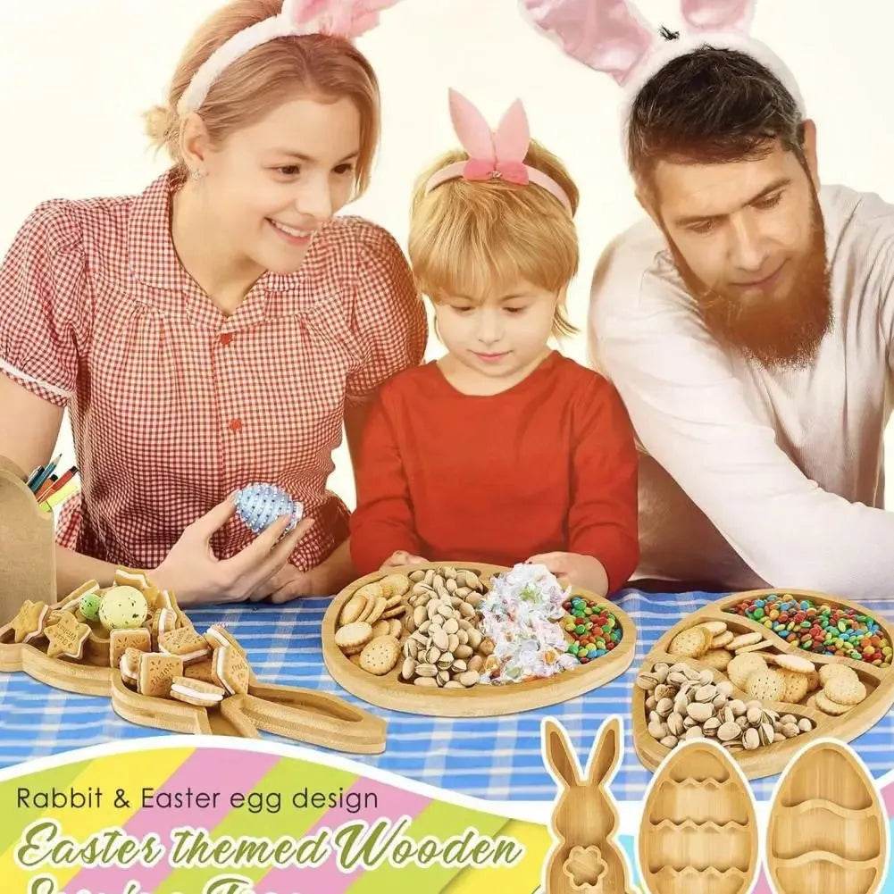 Wooden Easter Bunny Tray - Eco Gamer Home Gear - Iron Phoenix GHG