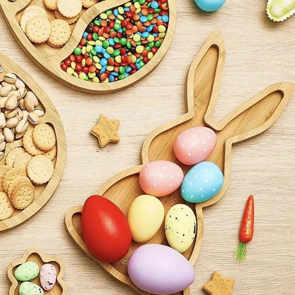 Wooden Easter Bunny Tray - Eco Gamer Home Gear - Iron Phoenix GHG