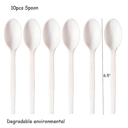 World Map Party Supplies Disposable Tableware Set - Gamer Party Gear - Iron Phoenix GHG