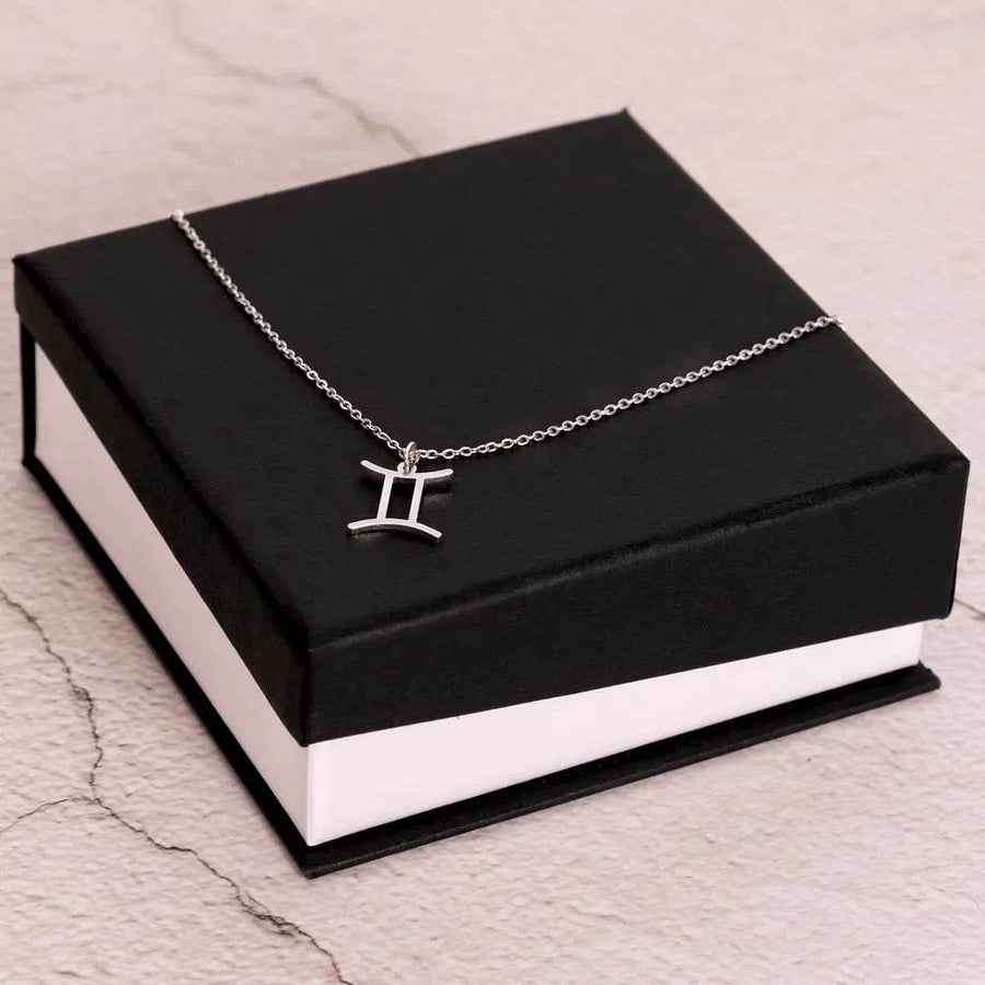 Zodiac Sign Necklace (Gold & Silver) | 12 Signs, Durable - Iron Phoenix GHG